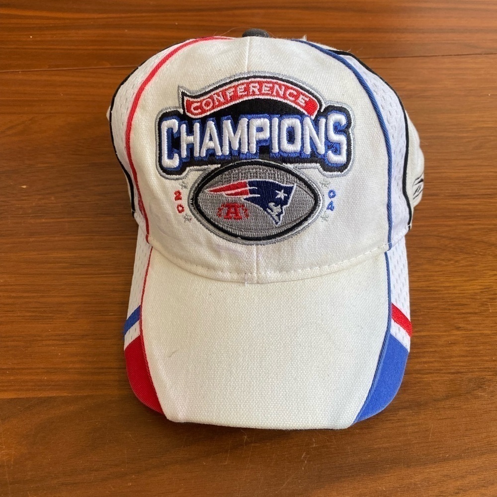 New England Patriots 2004 Conference Championship Hat - Picture 2 of 4